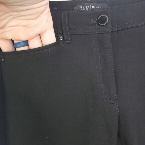 WHBM Pants Womens 4 Slim Leg Career Office Professional Corporate Capsule - Picture 4 of 10